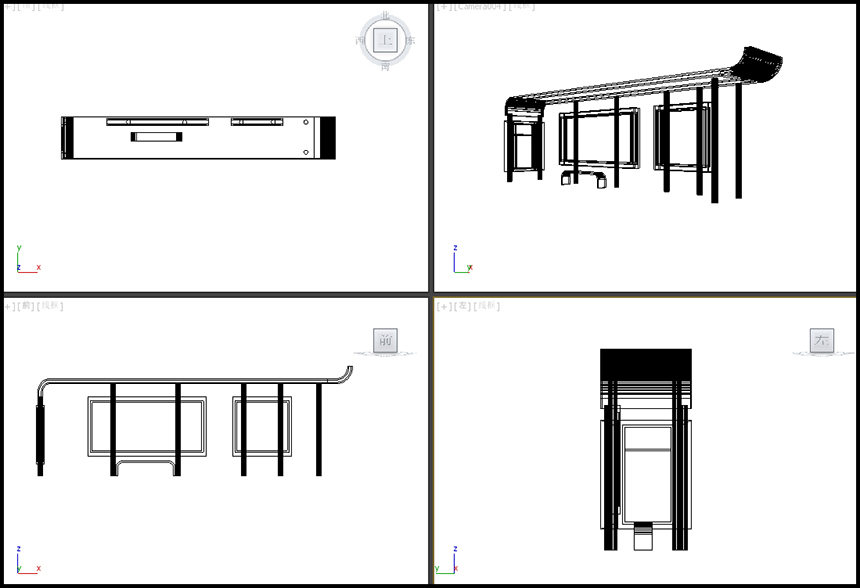 公交站臺(tái)加工廠家