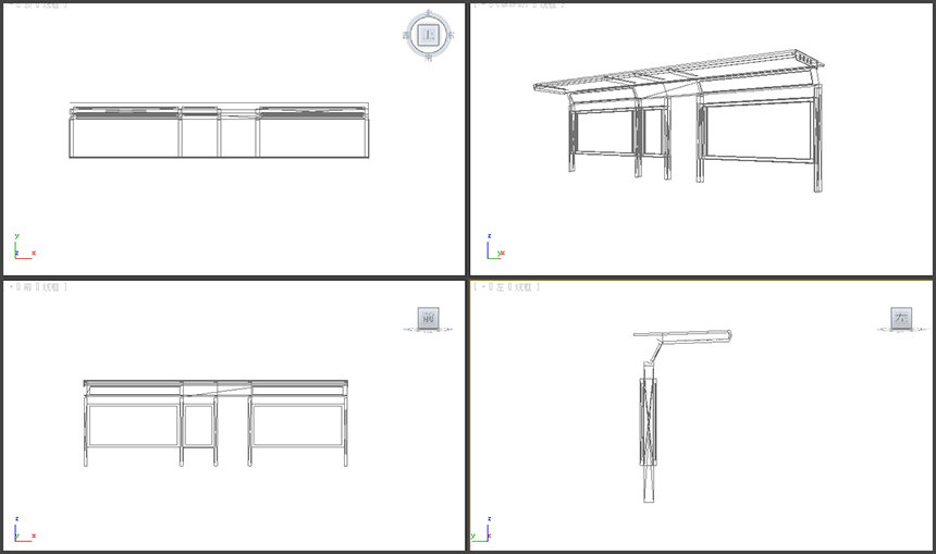 供應經(jīng)典款公交候車(chē)亭